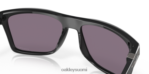 Oakley leffingwell primin harmaat linssit, musta mustekehys silmälasit 2T48V4180