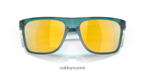 Oakley leffingwell prizm 24k polarisoidut linssit, matta artic surf kehys silmälasit 2T48V4185