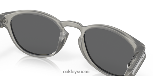 Oakley lukko korkean resoluution kokoelma prim mustat linssit, harmaa mustekehys silmälasit 2T48V4860