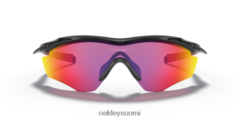 Oakley m2 runko xl prizm road linssit, kiillotettu musta kehys silmälasit 2T48V4176