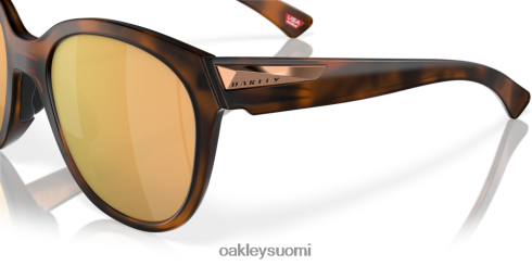 Oakley matala sävellaji prizm rose gold polarisoidut linssit, mattaruskea kilpikonnarunko silmälasit 2T48V4944