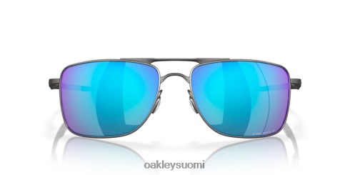 Oakley mittari 8 Prim safiiri polarisoidut linssit, matta gunmetal runko silmälasit 2T48V4513