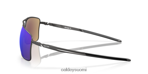 Oakley mittari 8 Prim safiiri polarisoidut linssit, matta gunmetal runko silmälasit 2T48V4513