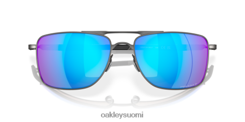 Oakley mittari 8 Prim safiiri polarisoidut linssit, matta gunmetal runko silmälasit 2T48V4513