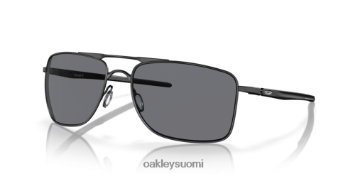 Oakley mittari 8 harmaat linssit, mattamusta kehys silmälasit 2T48V4511
