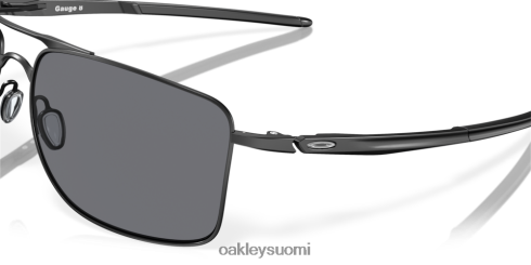 Oakley mittari 8 harmaat linssit, mattamusta kehys silmälasit 2T48V4511