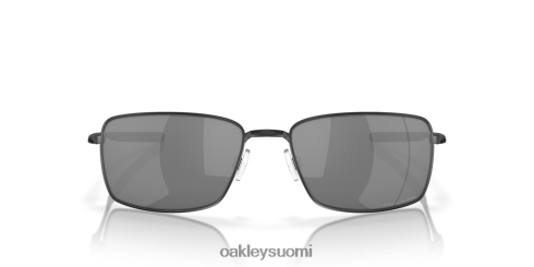 Oakley neliömäinen lanka mustat iridiumpolarisoidut linssit, mattamusta kehys silmälasit 2T48V4496