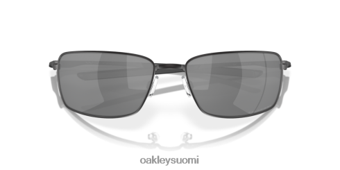 Oakley neliömäinen lanka mustat iridiumpolarisoidut linssit, mattamusta kehys silmälasit 2T48V4496