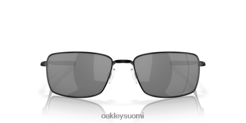 Oakley neliömäinen lanka prim mustat linssit, kiillotettu musta kehys silmälasit 2T48V4497