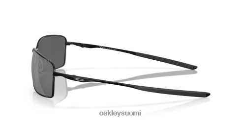 Oakley neliömäinen lanka prim mustat linssit, kiillotettu musta kehys silmälasit 2T48V4497