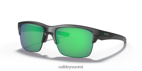 Oakley ohut linkki jade iridium linssit, mattamusta kehys silmälasit 2T48V4893