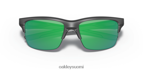 Oakley ohut linkki jade iridium linssit, mattamusta kehys silmälasit 2T48V4893
