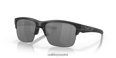 Oakley ohut linkki mustat iridiumpolarisoidut linssit, mattamusta kehys silmälasit 2T48V4895