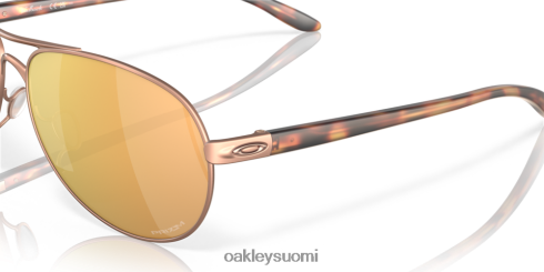 Oakley palautetta prizm rose gold linssit, satiini rose gold kehys silmälasit 2T48V4487
