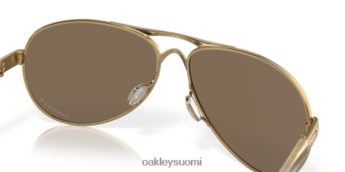 Oakley palautetta prizm rose gold polarisoidut linssit, kiillotettu kultakehys silmälasit 2T48V4483