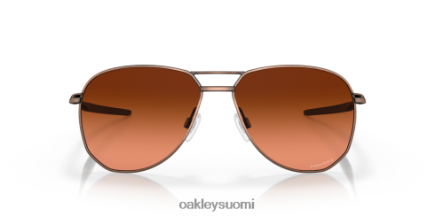 Oakley peräkkäin prim ruskeat gradienttilinssit, satiininen paahtoleipäkehys silmälasit 2T48V4425