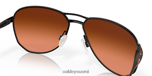 Oakley peräkkäin prim ruskeat gradienttilinssit, satiininen paahtoleipäkehys silmälasit 2T48V4425