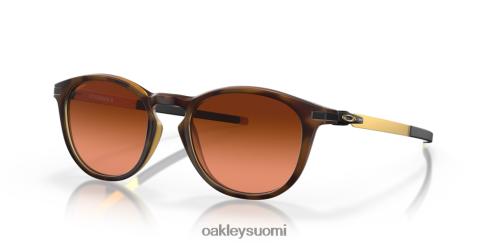 Oakley pitchman r Prim ruskeat gradienttilinssit, mattaruskea kilpikonnarunko silmälasit 2T48V4413