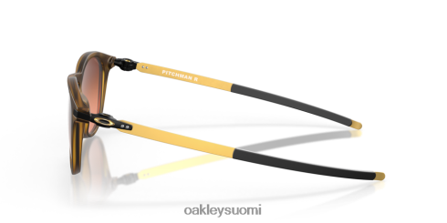 Oakley pitchman r Prim ruskeat gradienttilinssit, mattaruskea kilpikonnarunko silmälasit 2T48V4413