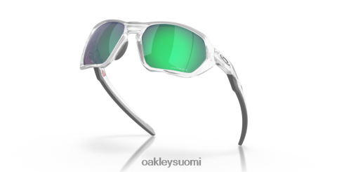 Oakley plasma prizm road jade linssit, matta kirkas kehys silmälasit 2T48V4267