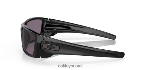 Oakley polttoainekenno primin harmaat linssit, kiillotettu musta kehys silmälasit 2T48V4362