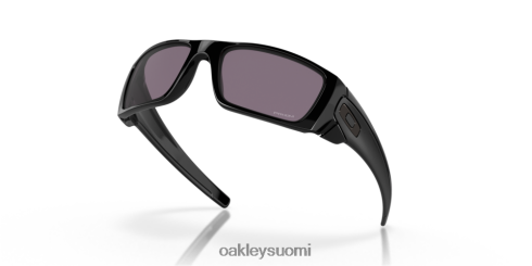 Oakley polttoainekenno primin harmaat linssit, kiillotettu musta kehys silmälasit 2T48V4362