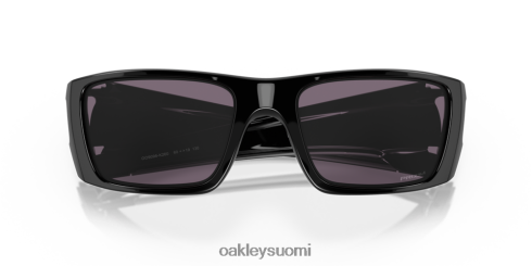 Oakley polttoainekenno primin harmaat linssit, kiillotettu musta kehys silmälasit 2T48V4362