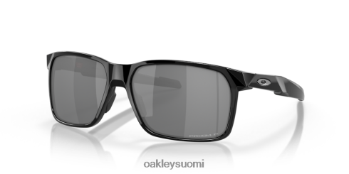 Oakley portaali x Prim mustat polarisoidut linssit, kiillotettu musta kehys silmälasit 2T48V4339