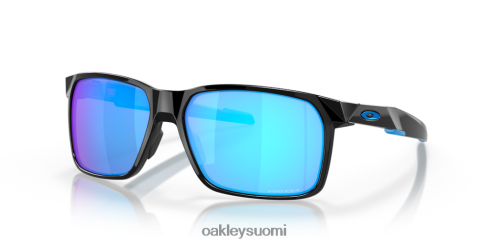 Oakley portaali x prim safiirilinssit, kiillotettu musta kehys silmälasit 2T48V4340