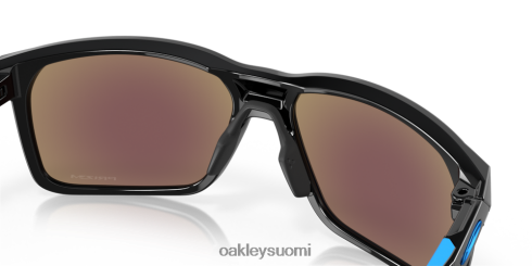 Oakley portaali x prim safiirilinssit, kiillotettu musta kehys silmälasit 2T48V4340