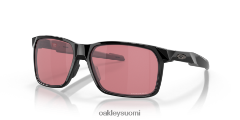 Oakley portaali x prim tummat golflinssit, kiillotettu musta kehys silmälasit 2T48V4336