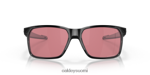Oakley portaali x prim tummat golflinssit, kiillotettu musta kehys silmälasit 2T48V4336