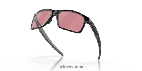 Oakley portaali x prim tummat golflinssit, kiillotettu musta kehys silmälasit 2T48V4336