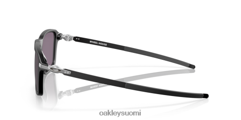 Oakley pyörän talo primin harmaat linssit, satiini musta kehys silmälasit 2T48V41036