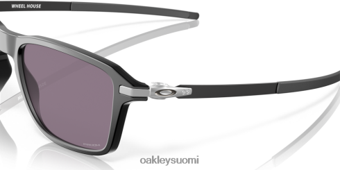 Oakley pyörän talo primin harmaat linssit, satiini musta kehys silmälasit 2T48V41036