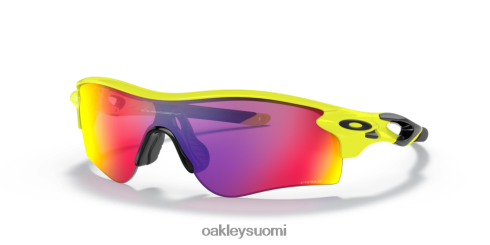 Oakley radarlock path (low bridge fit) neon keltainen kokoelma prizm road linssit, tennispallon keltainen runko silmälasit 2T48V4724