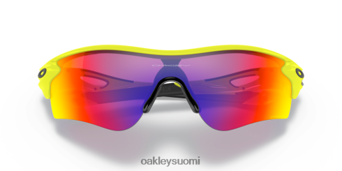 Oakley radarlock path (low bridge fit) neon keltainen kokoelma prizm road linssit, tennispallon keltainen runko silmälasit 2T48V4724