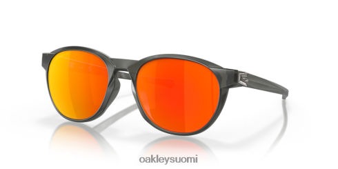 Oakley reedmace (matalan sillan sovitus) Prim rubiinin polarisoidut linssit, mattaharmaa savukehys silmälasit 2T48V4659