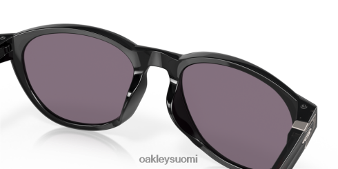 Oakley reedmace (matalan sillan sovitus) primin harmaat linssit, musta mustekehys silmälasit 2T48V4656