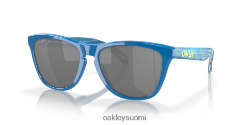 Oakley sammakonnahat (low bridge fit) korkearesoluutioinen kokoelma prim mustat linssit, hi res kiillotettu safiirikehys silmälasit 2T48V4823