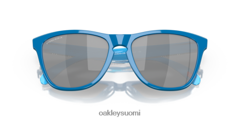 Oakley sammakonnahat (low bridge fit) korkearesoluutioinen kokoelma prim mustat linssit, hi res kiillotettu safiirikehys silmälasit 2T48V4823