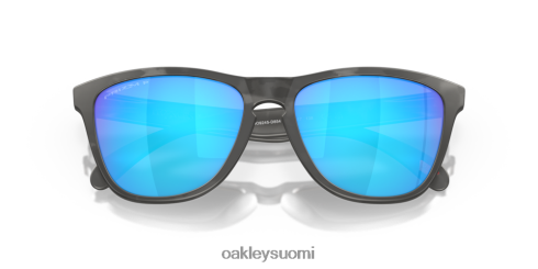 Oakley sammakonnahat (matalan sillan istuvuus) Prim safiiri polarisoidut linssit, mattamusta kilpikonnarunko silmälasit 2T48V4821