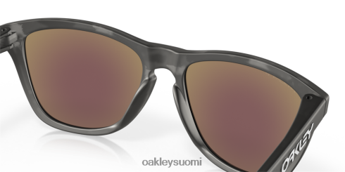 Oakley sammakonnahat (matalan sillan istuvuus) Prim safiiri polarisoidut linssit, mattamusta kilpikonnarunko silmälasit 2T48V4821