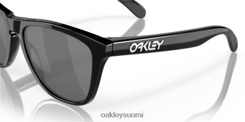 Oakley sammakonnahat (matalan sillan istuvuus) prim mustat linssit, kiillotettu musta kehys silmälasit 2T48V4809