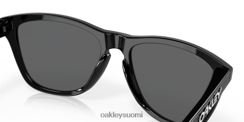 Oakley sammakonnahat (matalan sillan istuvuus) prim mustat linssit, kiillotettu musta kehys silmälasit 2T48V4809