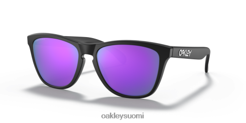 Oakley sammakonnahat (matalan sillan istuvuus) prim violetit linssit, mattamusta kehys silmälasit 2T48V4815