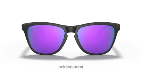 Oakley sammakonnahat (matalan sillan istuvuus) prim violetit linssit, mattamusta kehys silmälasit 2T48V4815