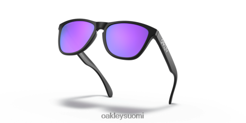 Oakley sammakonnahat (matalan sillan istuvuus) prim violetit linssit, mattamusta kehys silmälasit 2T48V4815
