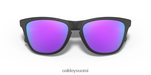 Oakley sammakonnahat (matalan sillan istuvuus) prim violetit linssit, mattamusta kehys silmälasit 2T48V4815