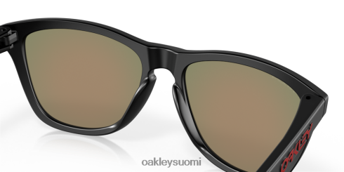 Oakley sammakonnahat (matalan sillan istuvuus) prizm rubiinilinssit, mattamusta kehys silmälasit 2T48V4810